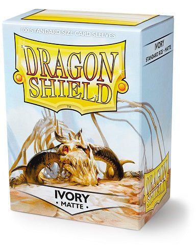 Dragon Shield Matte Sleeves (100) - Ivory