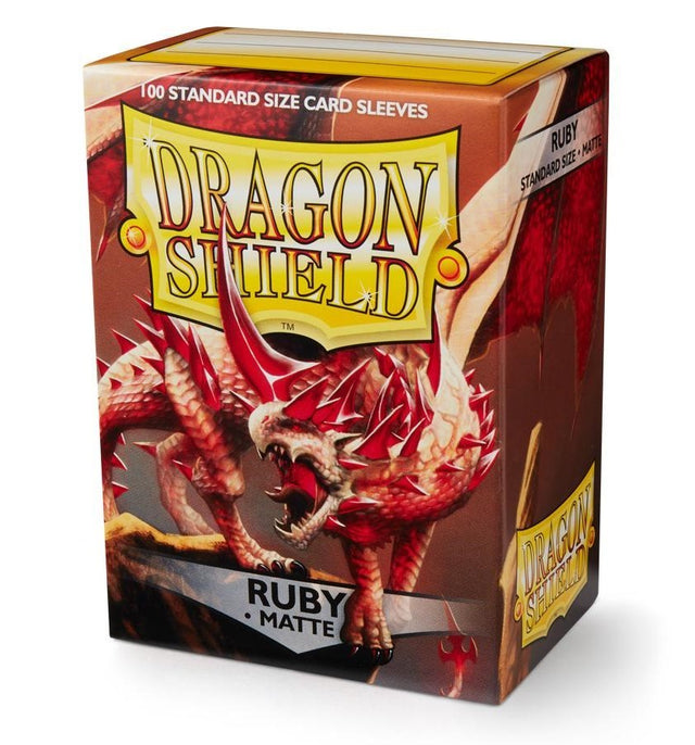 Dragon Shield Matte Sleeves (100) - Ruby