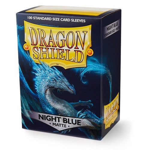 Dragon Shield Matte Sleeves (100) - Night Blue