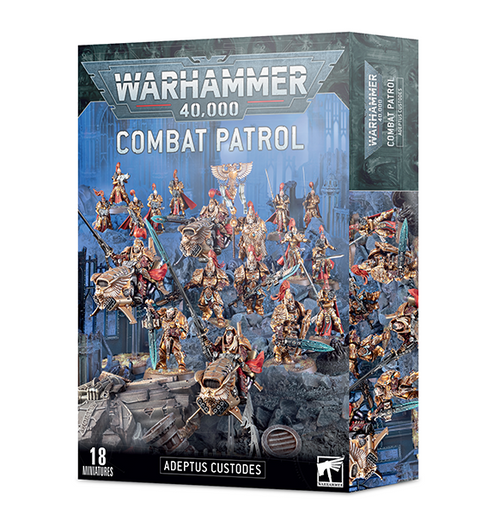 Warhammer 40k: Adeptus Custodes - Combat Patrol forside