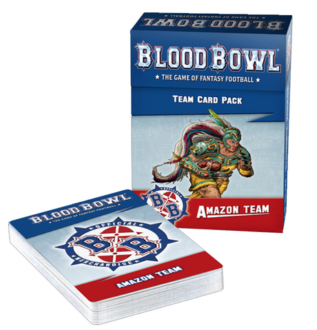 Blood Bowl: Amazon Team - Card Pack forside