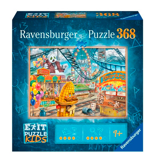 Ravensburger: Amusement Park EXIT Puzzle Kids - 368 brikker (Puslespil)