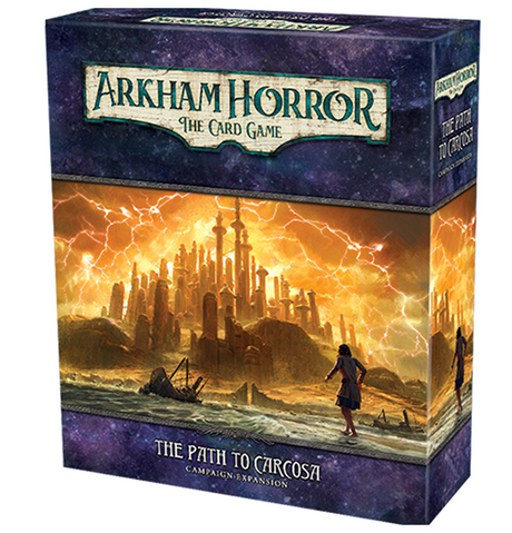 Arkham Horror: LCG - The Path to Carcosa Campaign Expansion forside