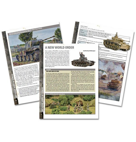Bolt Action: Armies of Germany - Second Edition indhold