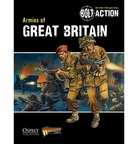 Bolt Action: Armies of Great Britain forside