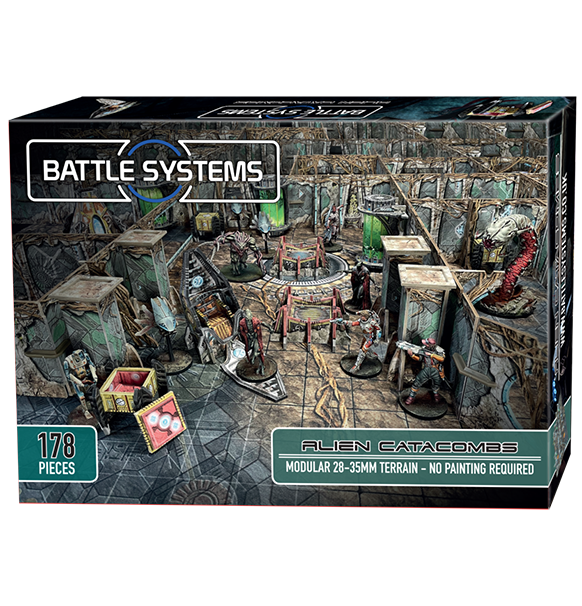 Battle Systems: Alien Catacombs forside