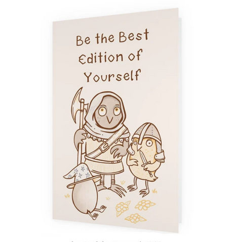 Postkort: Be the Best Edition of Yourself