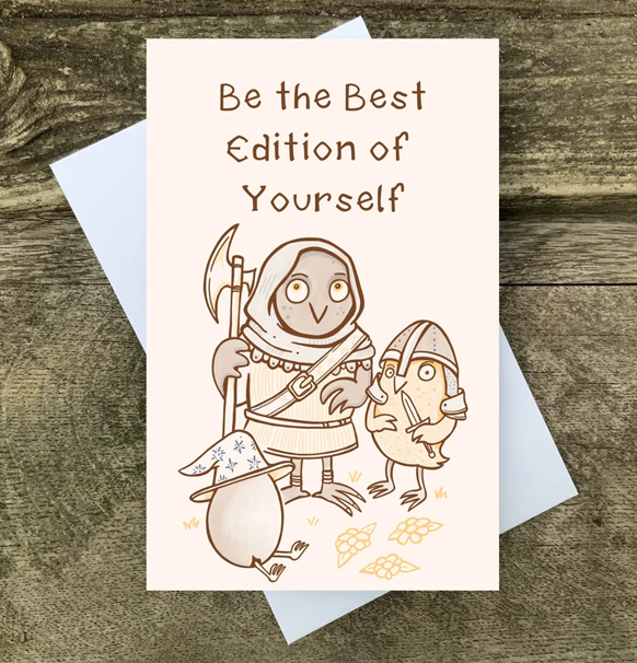 Postkort: Be the Best Edition of Yourself