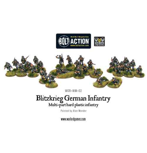 Bolt Action: Blitzkrieg! German Infantry indhold