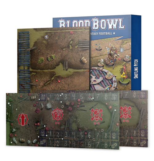 Blood Bowl: Snotling Team - Pitch & Dugouts indhold