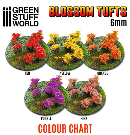 Green Stuff World: Blossom Tufts - Pink (6mm)