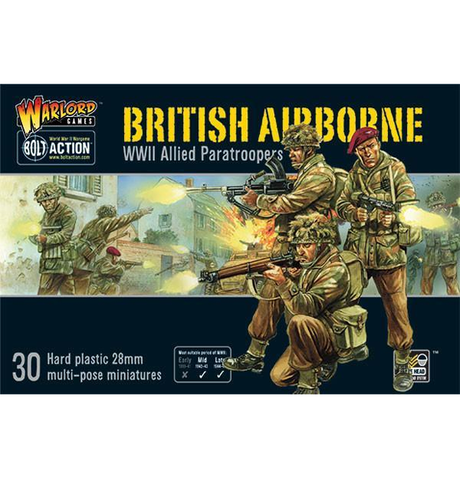 Bolt Action: British Airborne - WWII Allied Paratroopers forside