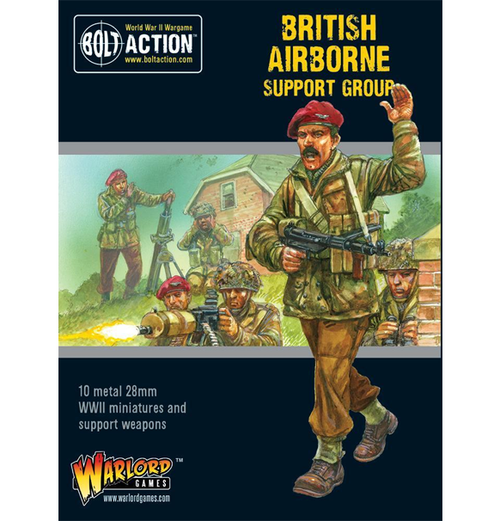 Bolt Action: British Airborne - Support Group forside