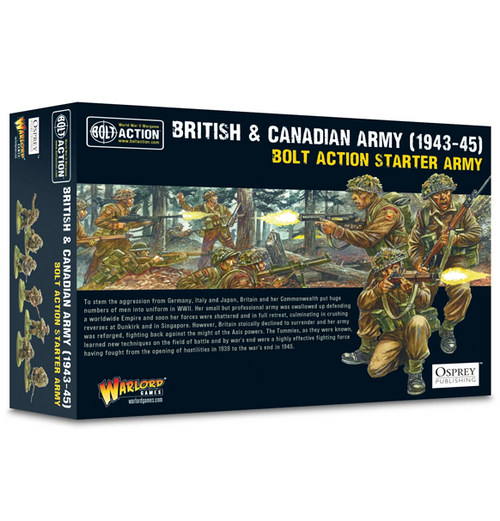 Bolt Action: British & Canadian Army (1943-45) - Starter Army forside