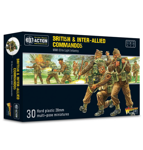 Bolt Action: British & Inter-Allied Commandos forside
