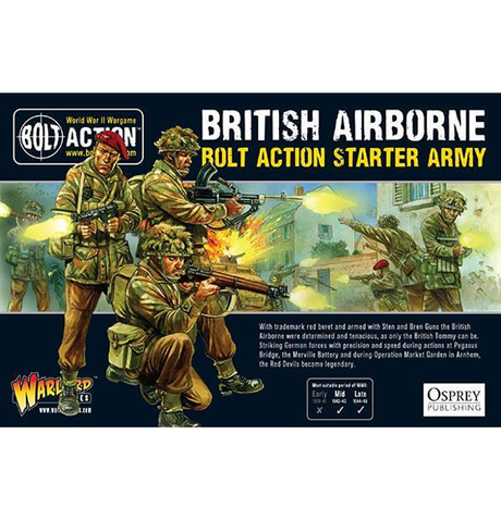 Bolt Action: British Airborne - Starter Army forside