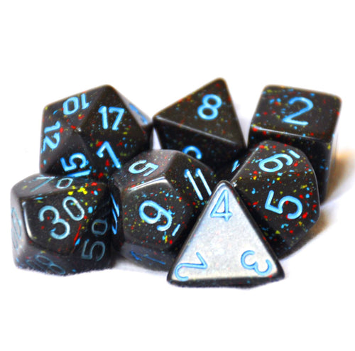 Speckled – Polyhedral Blue Stars™ 7-Die Set