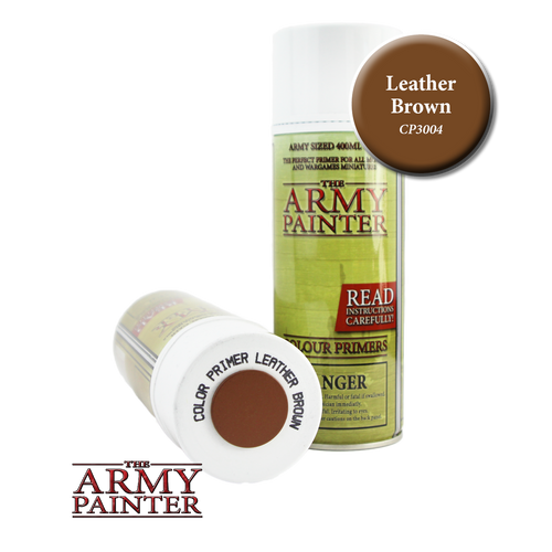 Army Painter Leather Brown Primer Spray
