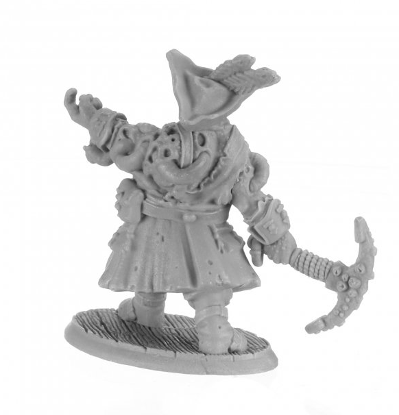 Reaper Bones USA: Captain Barty Redd bagside