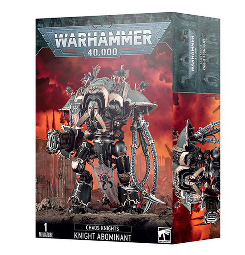 Warhammer 40k: Chaos Knights - Knight Abominant forside