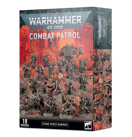 Warhammer 40k: Combat Patrol - Chaos Space Marines forside
