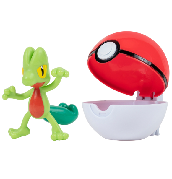 Pokemon: Clip n Go - Treeko & Poké Ball