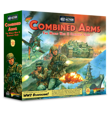 Bolt Action: Combined Arms - the World War II Campaign Game forside