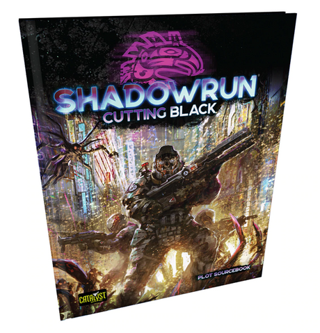 Shadowrun RPG: Cutting Black - Campaign Book forside