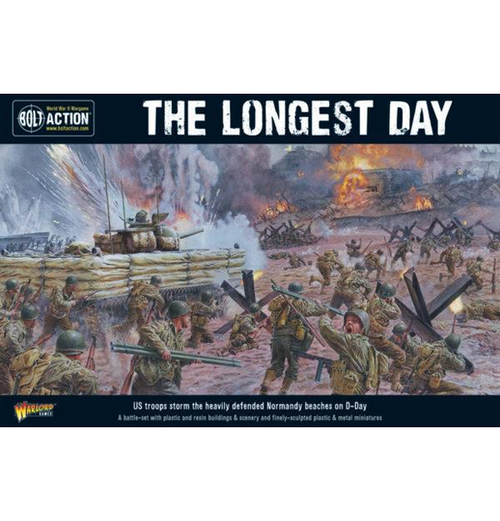 Bolt Action: The Longest Day - D-Day battle-set forside