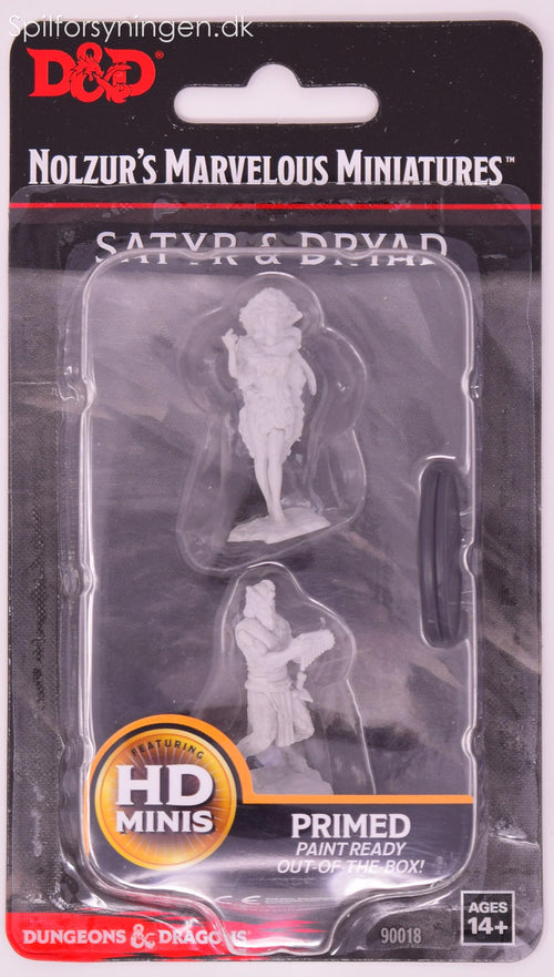 Nolzur's Marvelous Miniatures - Satyr & Dryad