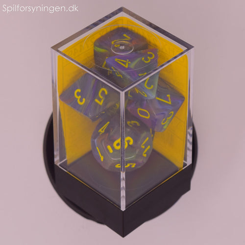 Festive™ – Polyhedral Rio w/yellow 7-Die Set