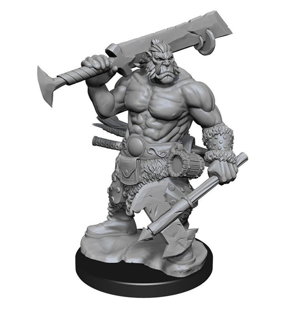 D&D: Frameworks - Orc Barbarian Male indhold