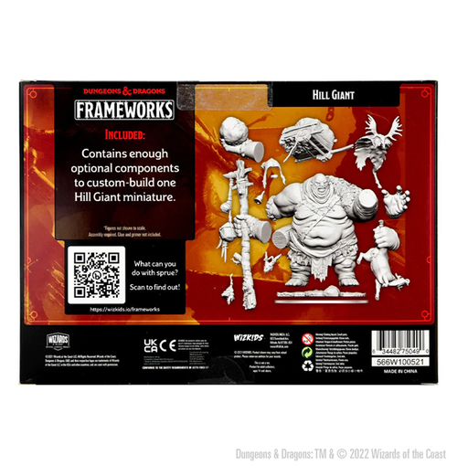 D&D: Frameworks - Hill Giant bagside