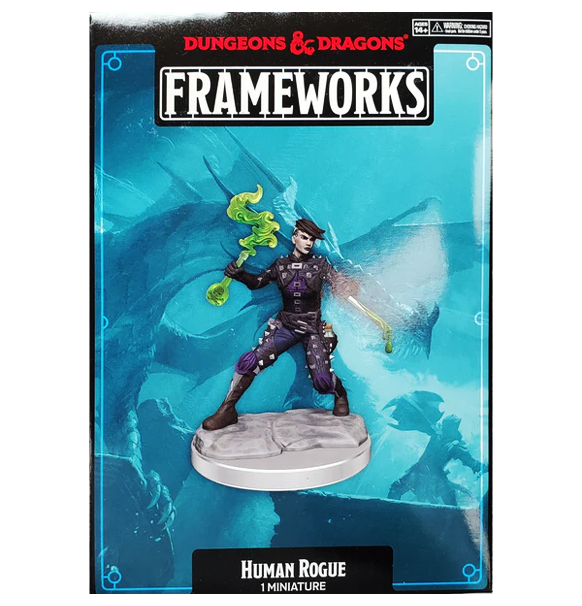 D&D: Frameworks - Human Rogue Female forside