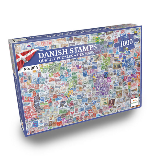 Nordic Quality Puzzles - Danish Stamps - 1000 (Puslespil)
