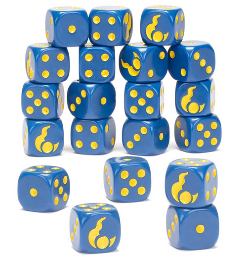 Age of Sigmar: Disciples of Tzeentch - Dice Set indhold