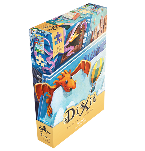 Dixit Puzzle: Adventure - 500 (Puslespil) forside