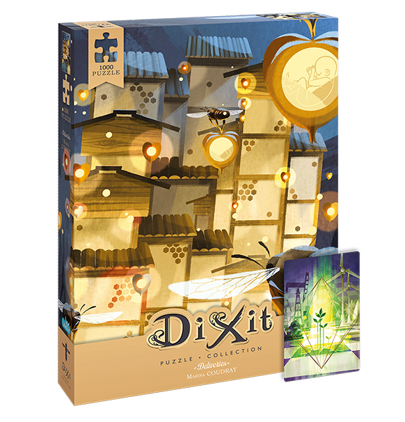 Dixit Puzzle: Deliveries - 1000 (Puslespil) indhold