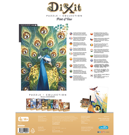 Dixit Puzzle: Point of View - 1000 (Puslespil) bagside