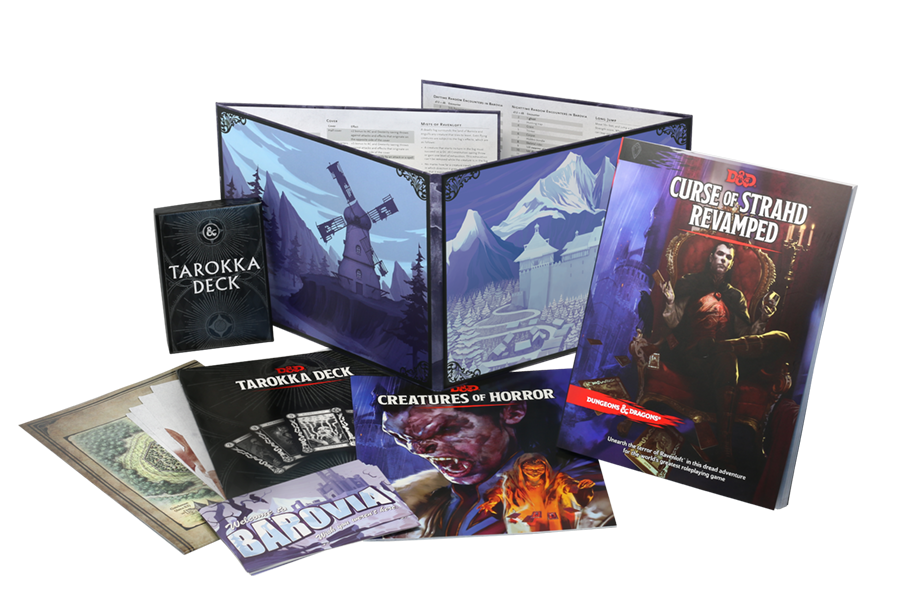 Dungeons & Dragons 5th Edition: Curse of Strahd - Revamped indhold