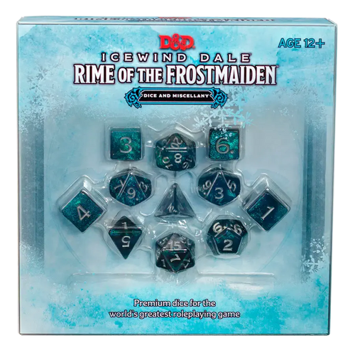 D&D: Icewind Dale - Rime of the Frostmaiden Dice Set