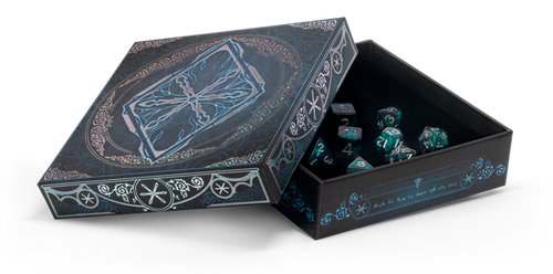 D&D: Icewind Dale - Rime of the Frostmaiden Dice Set - indhold