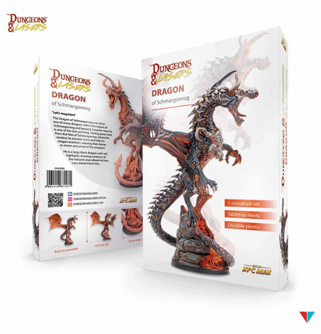 Dungeons & Lasers: Dragon Of Schmargonrog forside