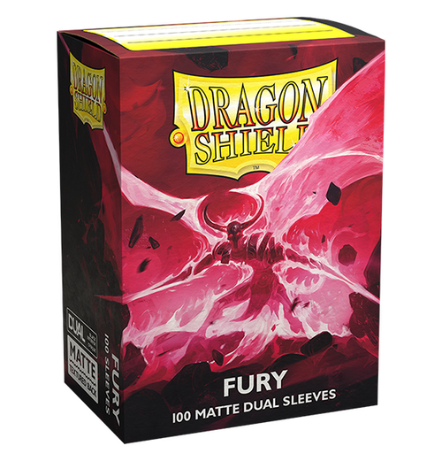 Dragon Shield: Dual Matte Sleeves (100) - Fury