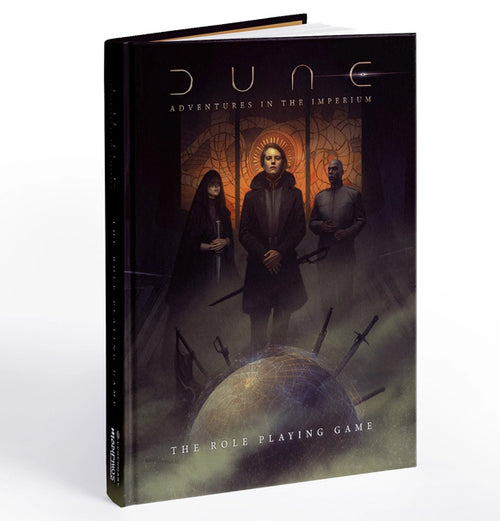 Dune: Adventures in the Imperium Core Rulebook forside