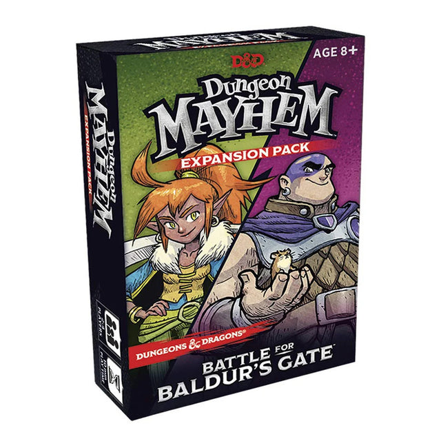D&D Dungeon Mayhem - Battle for Baldur's Gate forside