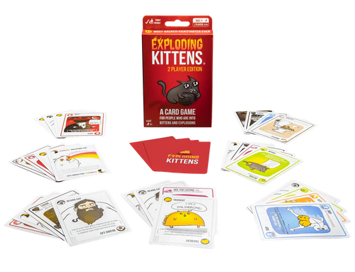 Exploding Kittens 2 Player indhold