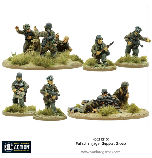 Bolt Action: Fallschirmjager - Support Group (Eng)