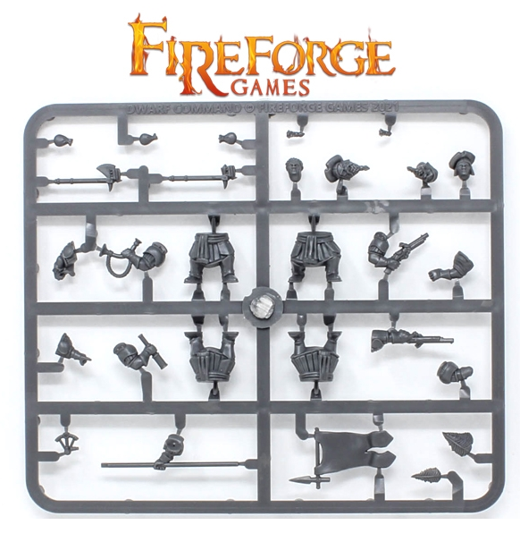 Fireforge Games: Dwarf Crossbowmen indhold