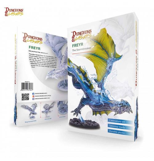 Dungeons & Lasers: Freyr The Stormbreaker forside